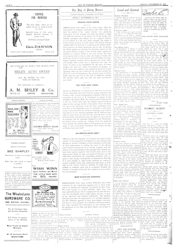 Issue page