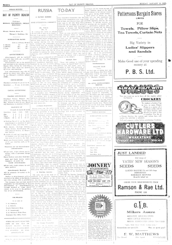 Issue page