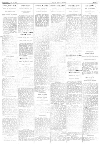 Issue page