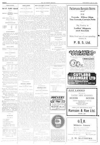 Issue page