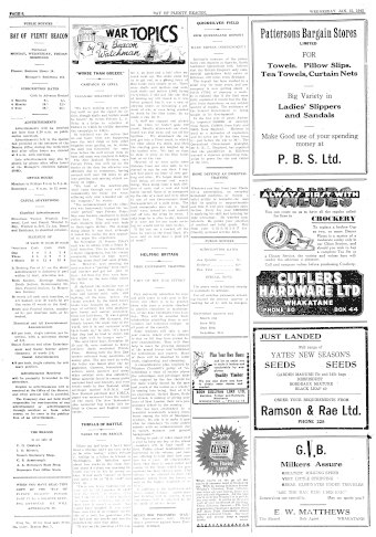 Issue page
