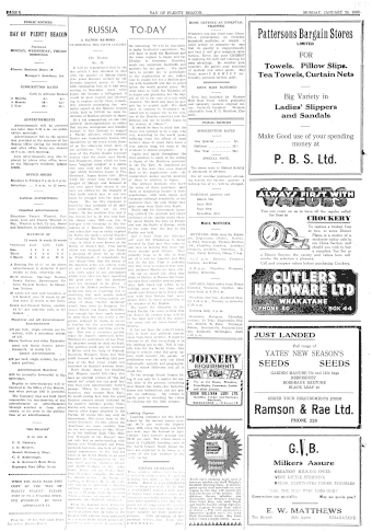 Issue page