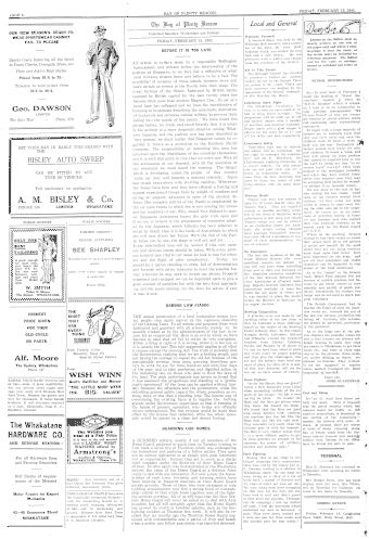 Issue page