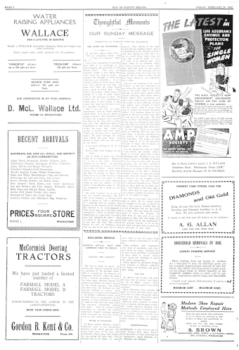 Issue page