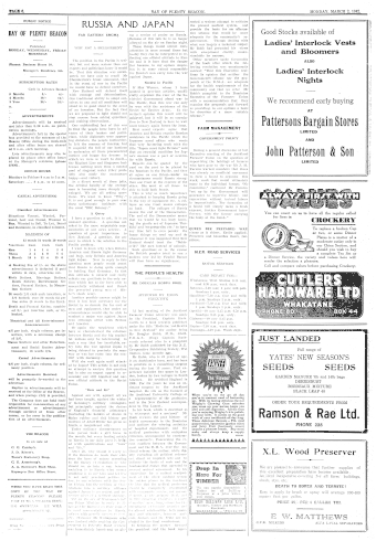 Issue page