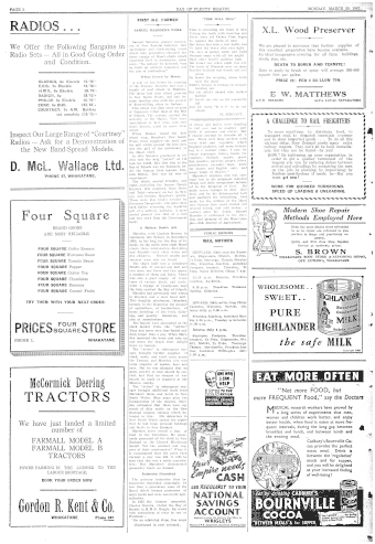 Issue page