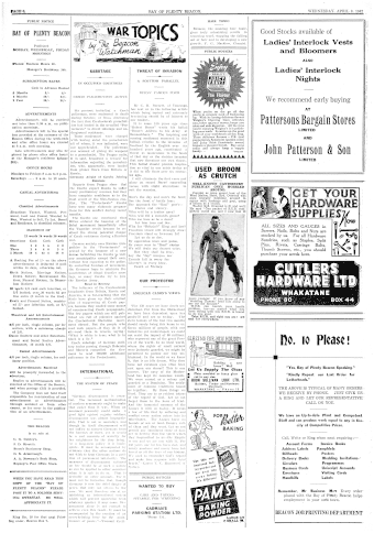 Issue page