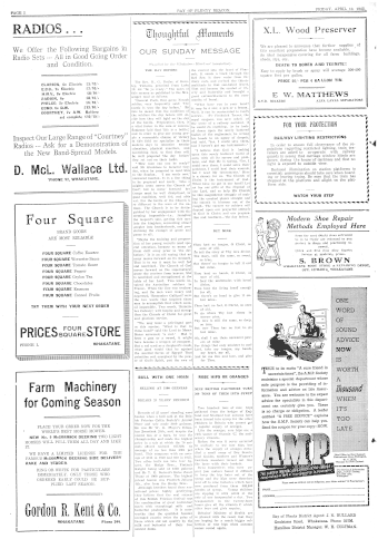 Issue page