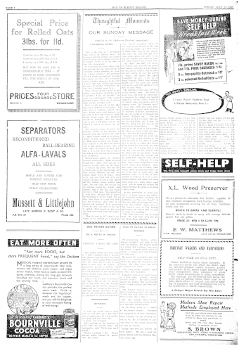 Issue page