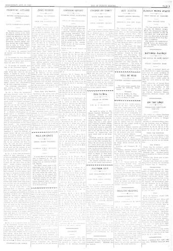 Issue page