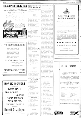 Issue page