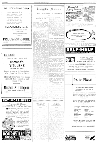 Issue page