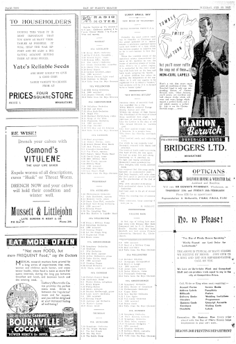 Issue page