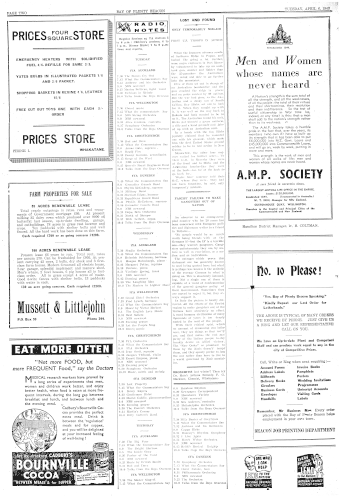 Issue page