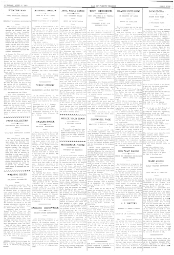 Issue page