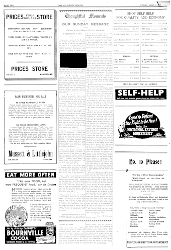 Issue page
