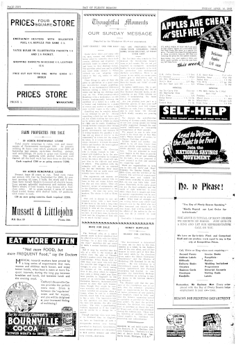Issue page