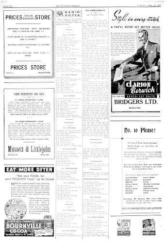 Issue page