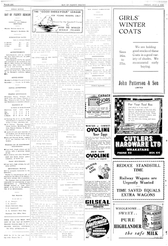 Issue page