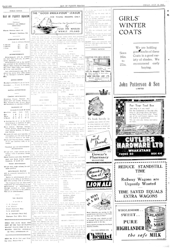 Issue page