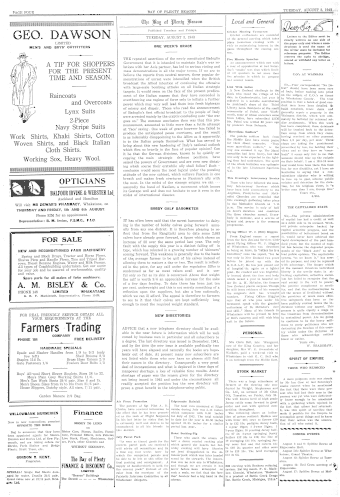 Issue page