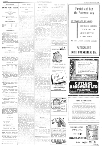 Issue page