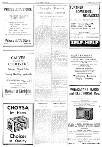 Issue page