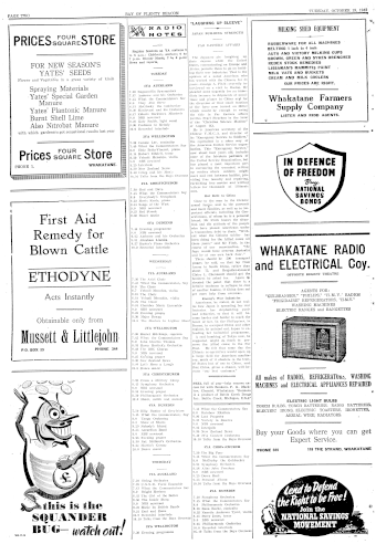 Issue page