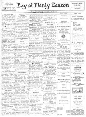 Issue page