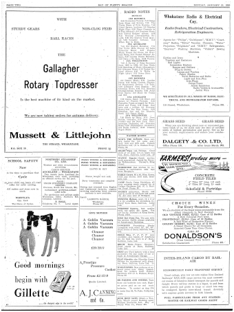 Issue page