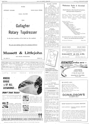 Issue page