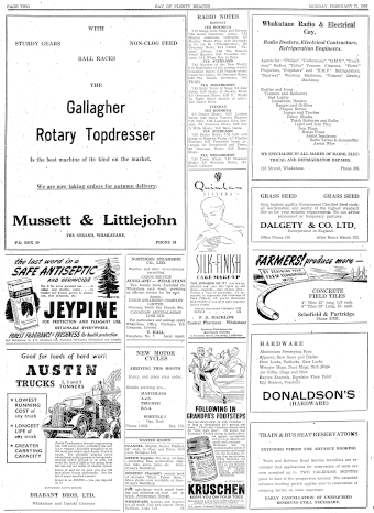 Issue page