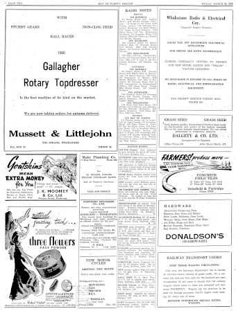 Issue page