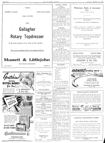 Issue page