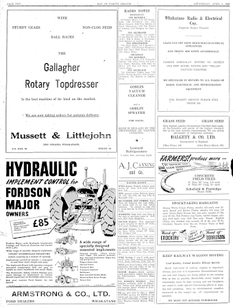 Issue page