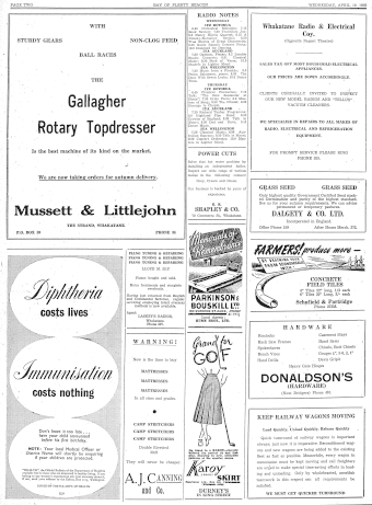 Issue page