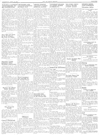 Issue page