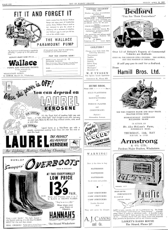 Issue page