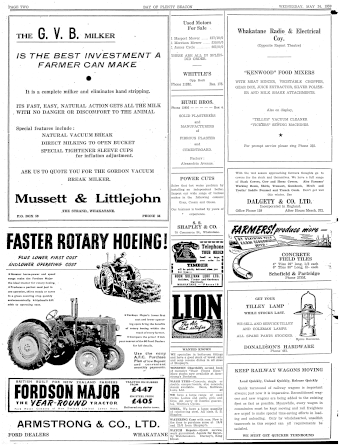 Issue page