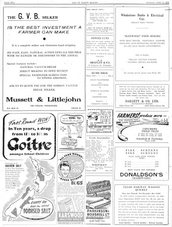 Issue page