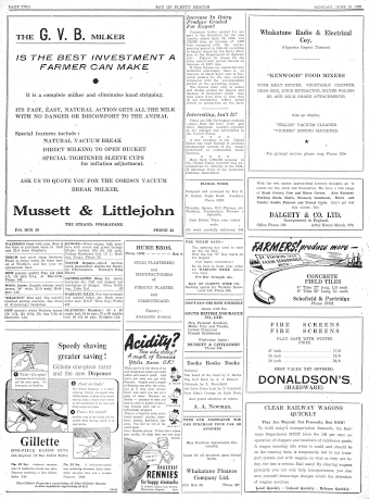 Issue page