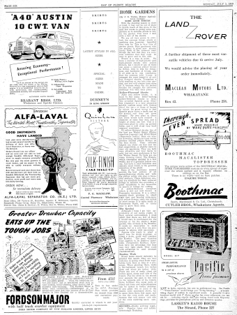 Issue page