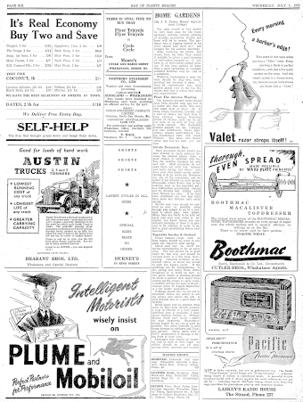 Issue page