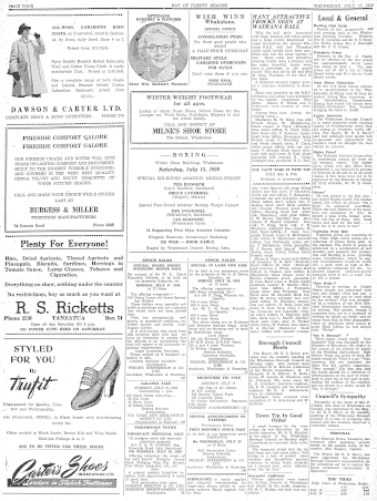 Issue page