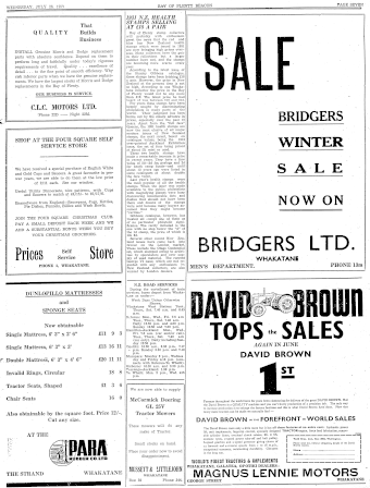 Issue page