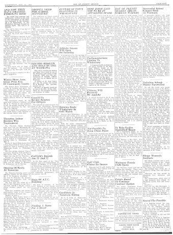 Issue page
