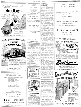 Issue page