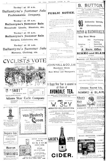 Issue page
