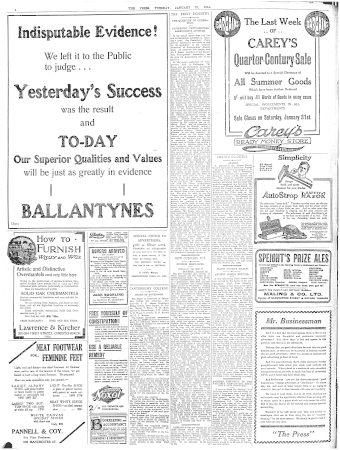 Issue page
