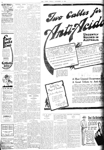 Issue page